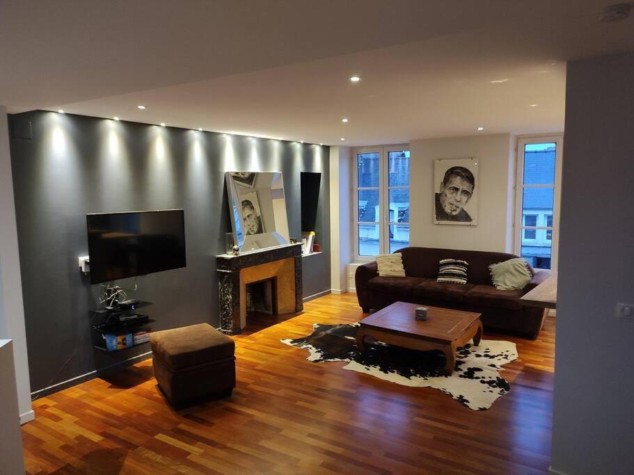 Апартаменты Duplex, Le Citadin Шербур-ан-Котантен Экстерьер фото